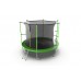 EVO JUMP Internal 10ft (Green) Батут с внутренней сеткой и лестницей, диаметр 10ft (зеленый)