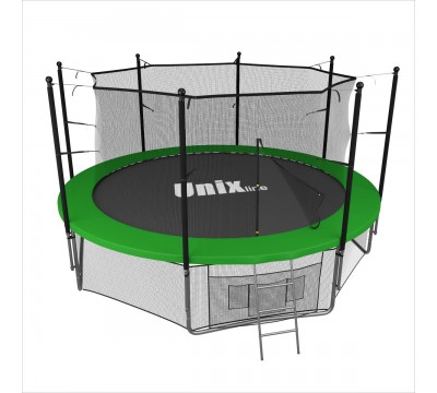 Батут UNIX line 10 ft inside (green)