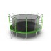 EVO JUMP Internal 16ft (Green) Батут с внутренней сеткой и лестницей, диаметр 16ft (зеленый)